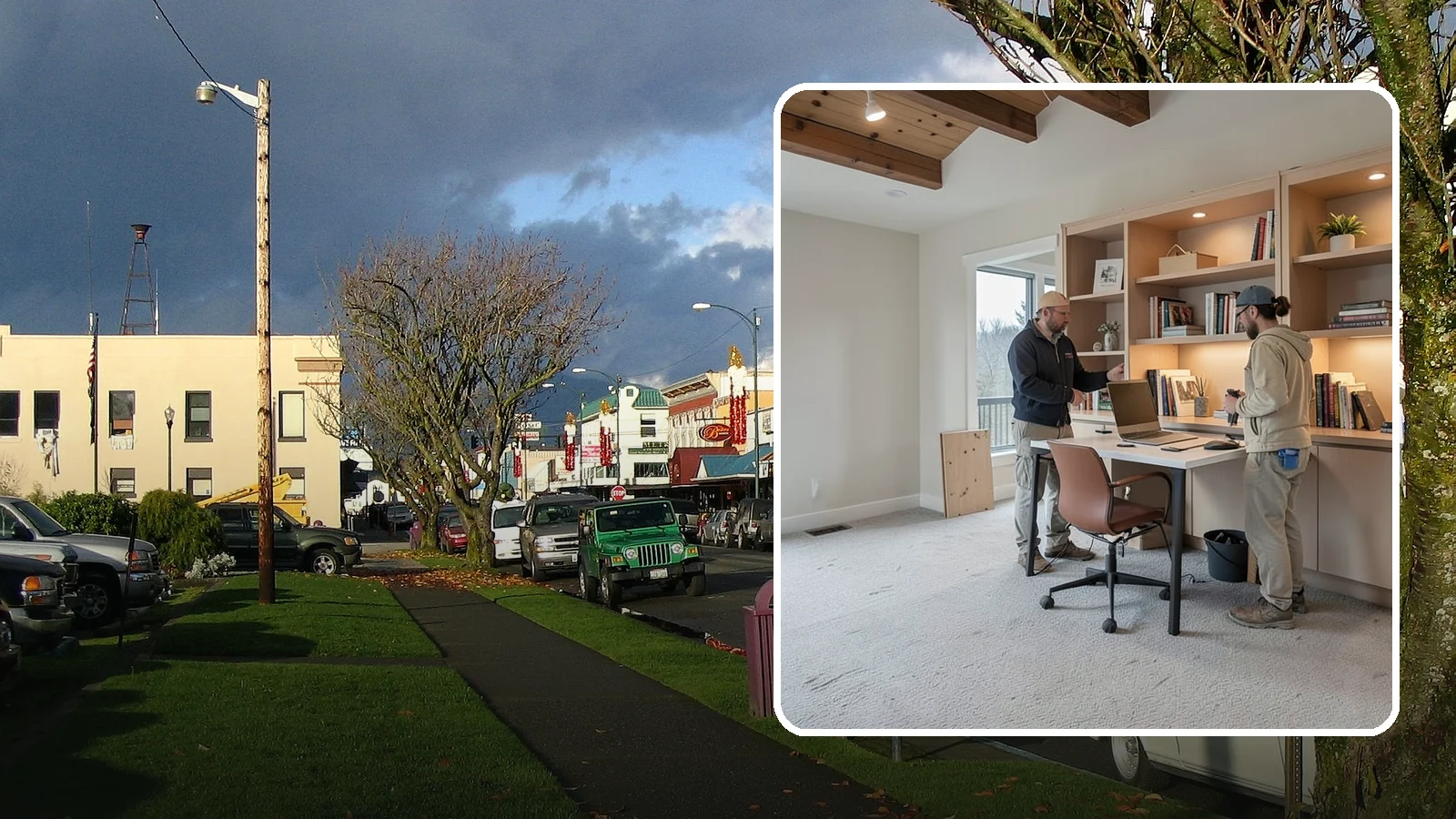 Den Remodeling in Arlington, Snohomish County, WA - We remodel dens into warm, versatile retreats for reading, working, or unwinding.