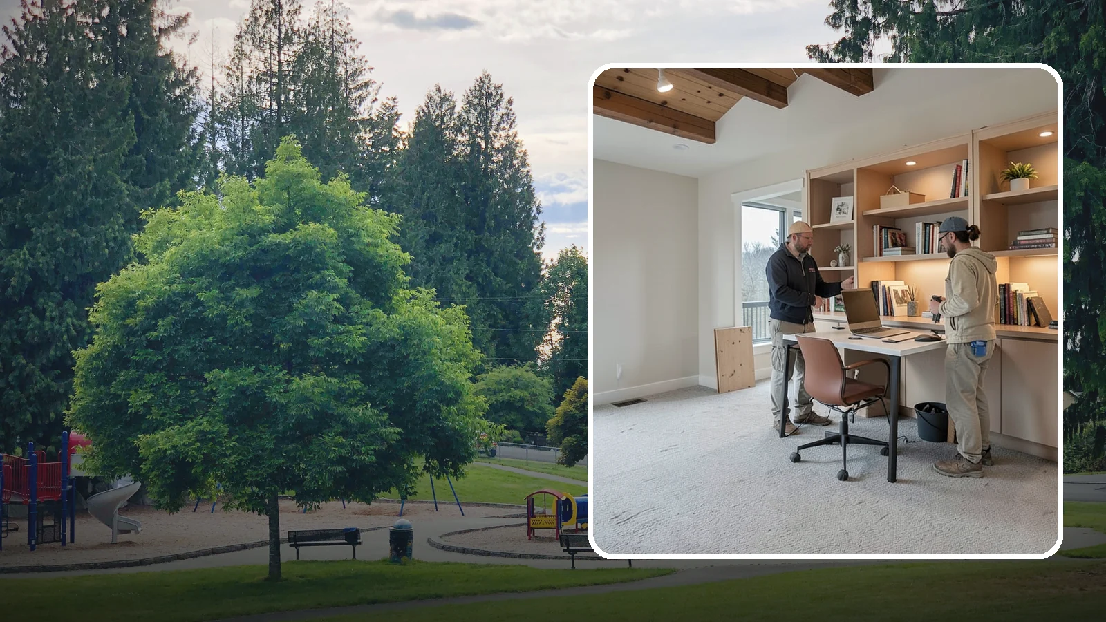 Den Remodeling in Bonney Lake, Pierce County, WA - We remodel dens into warm, versatile retreats for reading, working, or unwinding.