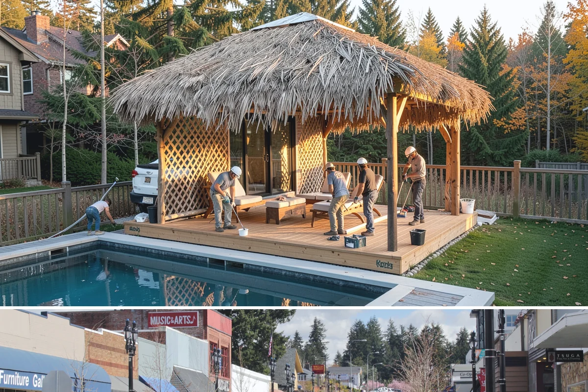 Den Remodeling in Bothell, King County, WA - Den remodels are interior projects well suited to the cooler months when a cozy retreat is most welcome.