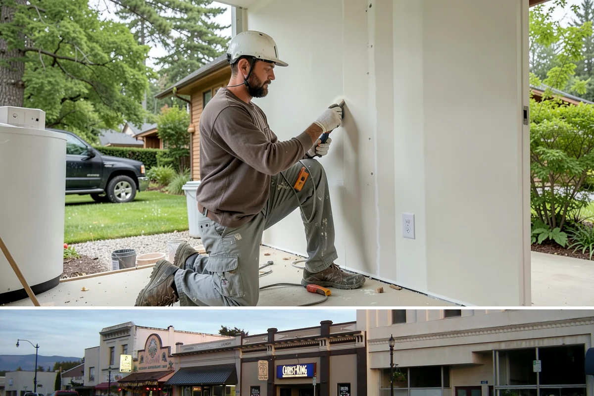 Den Remodeling in Burlington, Skagit County, WA - Den remodels are interior projects well suited to the cooler months when a cozy retreat is most welcome.