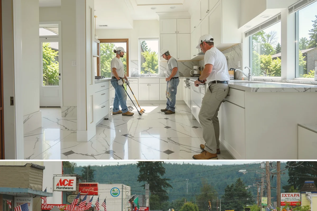 Den Remodeling in Carnation, King County, WA - Den remodels are interior projects well suited to the cooler months when a cozy retreat is most welcome.
