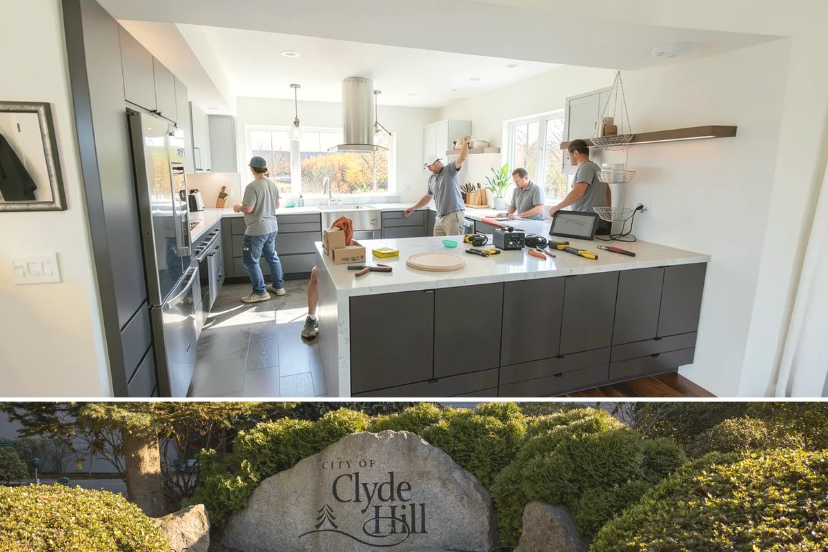 Den Remodeling in Clyde Hill, King County, WA - Den remodels are interior projects well suited to the cooler months when a cozy retreat is most welcome.
