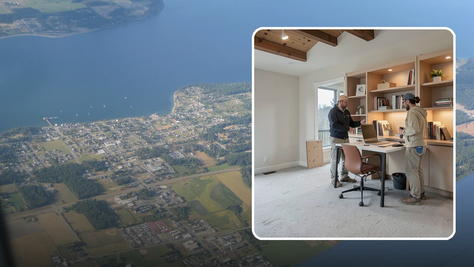 Den Remodeling in Coupeville, Island County, WA - We remodel dens into warm, versatile retreats for reading, working, or unwinding.