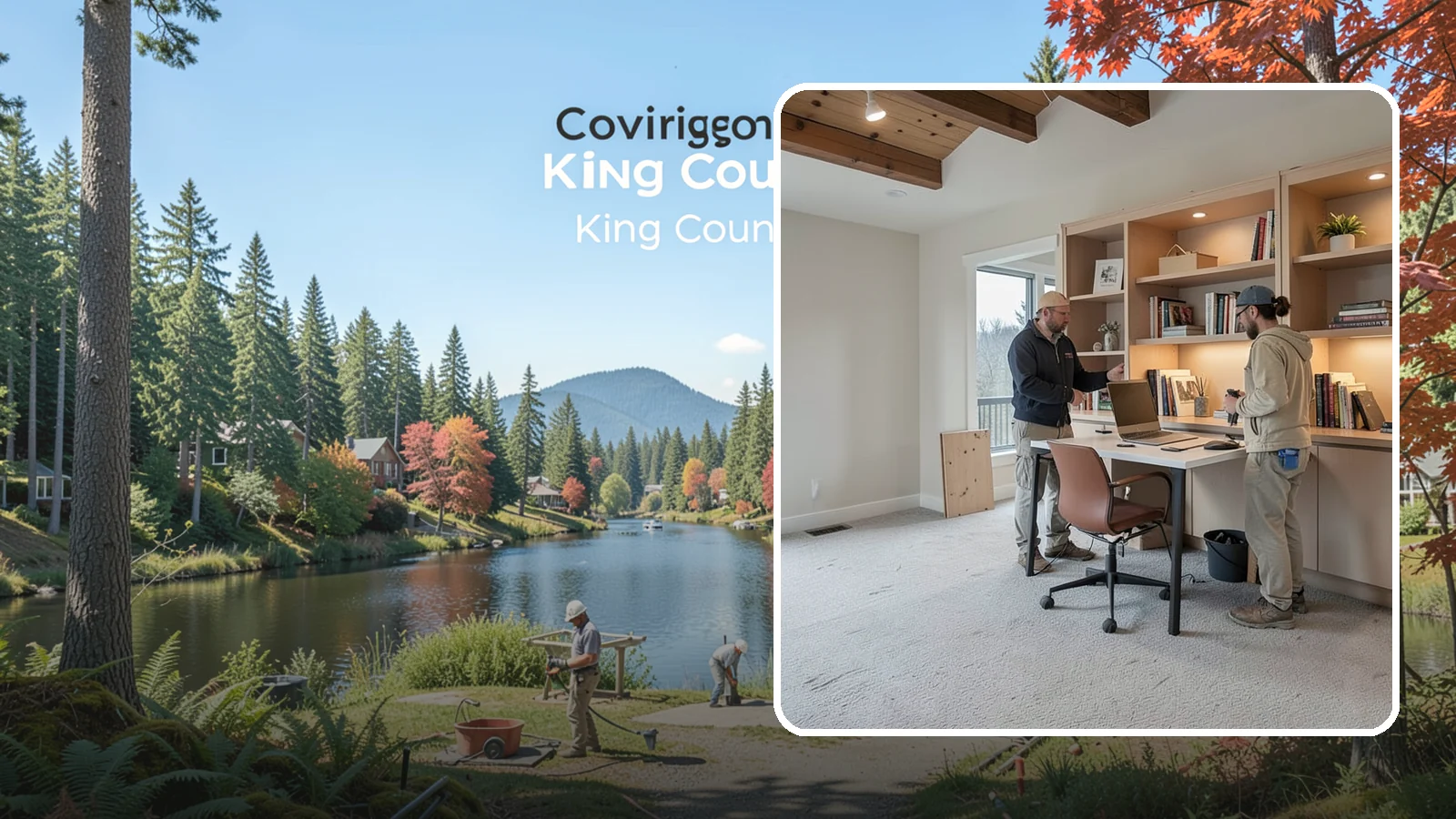 Den Remodeling in Covington, King County, WA - We remodel dens into warm, versatile retreats for reading, working, or unwinding.