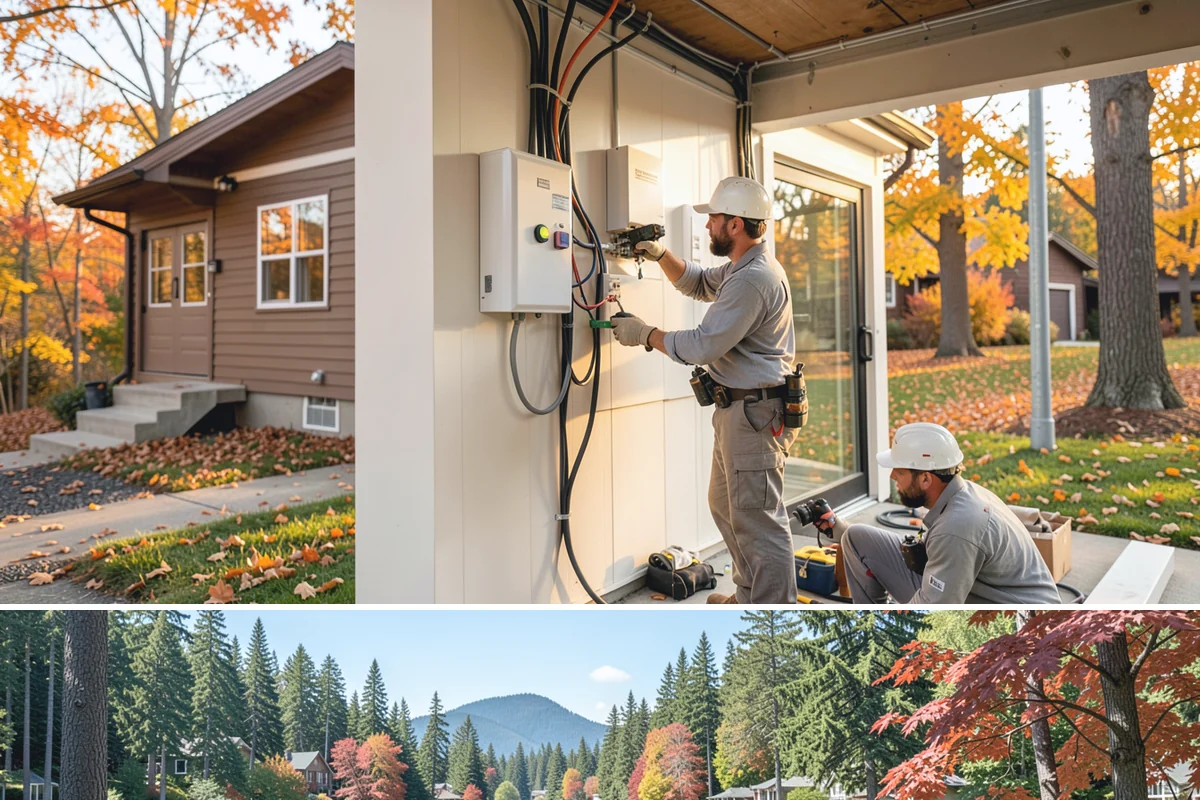 Den Remodeling in Covington, King County, WA - Den remodels are interior projects well suited to the cooler months when a cozy retreat is most welcome.