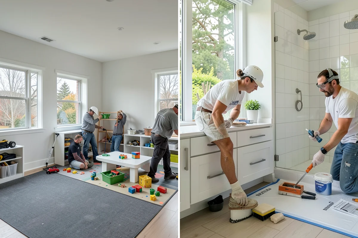 Den Remodeling in DuPont, Pierce County, WA - We discuss how you want the den to function