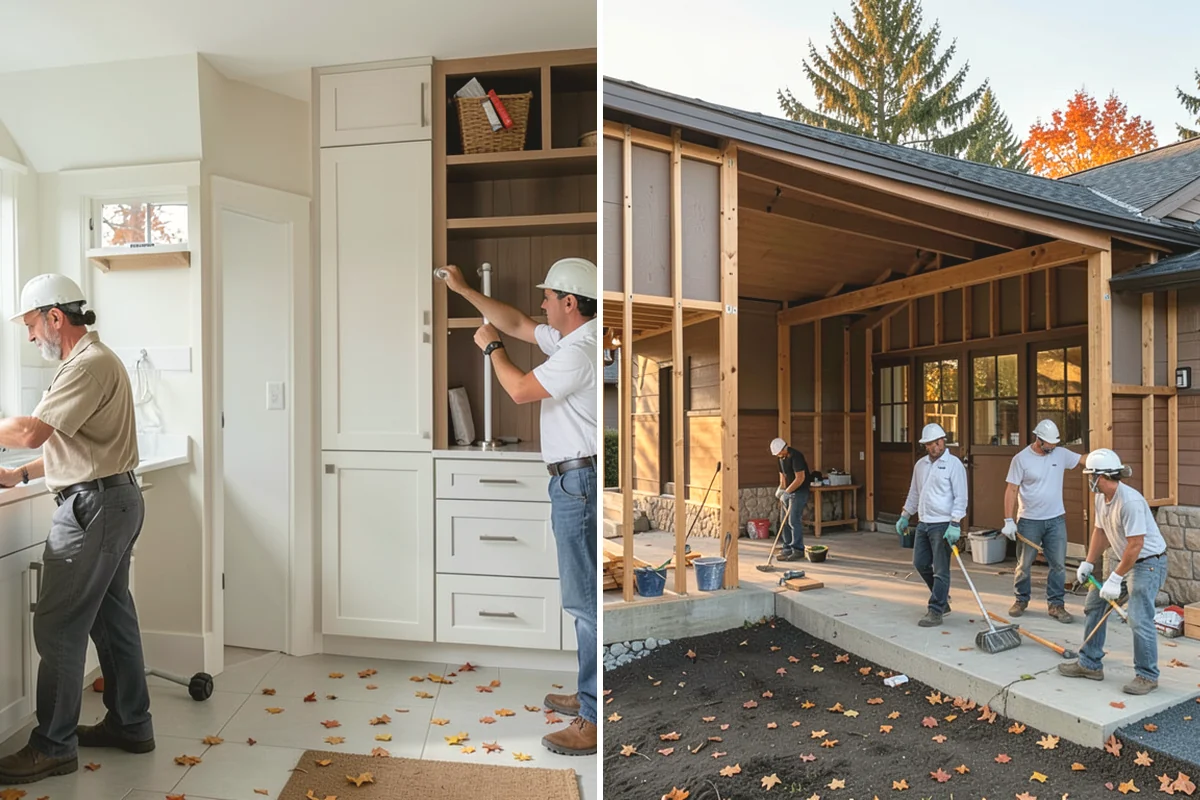 Den Remodeling in Duvall, King County, WA - We discuss how you want the den to function