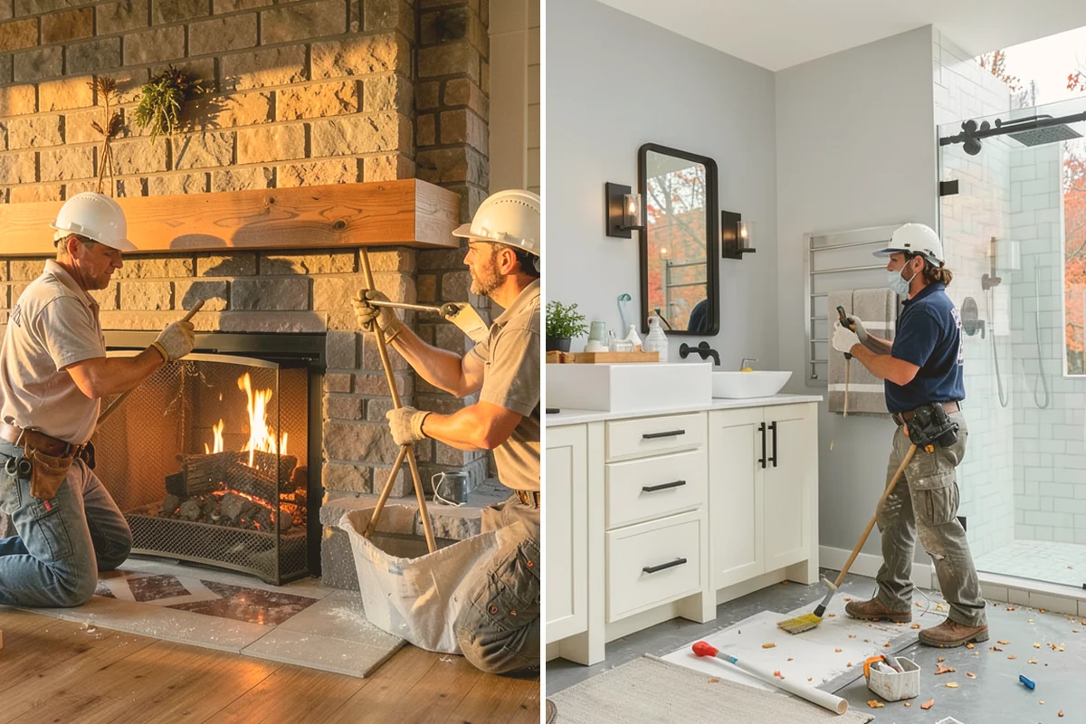 Den Remodeling in Edmonds, Snohomish County, WA - We discuss how you want the den to function