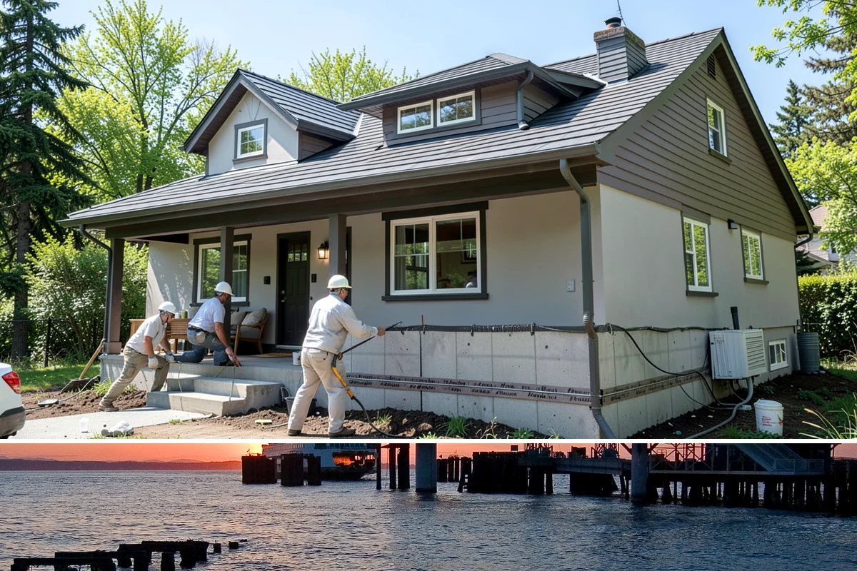 Den Remodeling in Edmonds, Snohomish County, WA - Den remodels are interior projects well suited to the cooler months when a cozy retreat is most welcome.