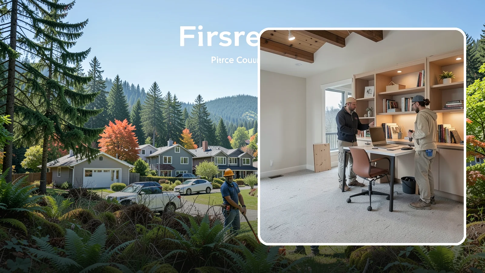 Den Remodeling in Fircrest, Pierce County, WA - We remodel dens into warm, versatile retreats for reading, working, or unwinding.