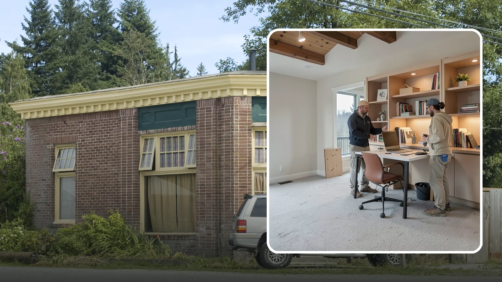 Den Remodeling in Hamilton, Skagit County, WA - We remodel dens into warm, versatile retreats for reading, working, or unwinding.
