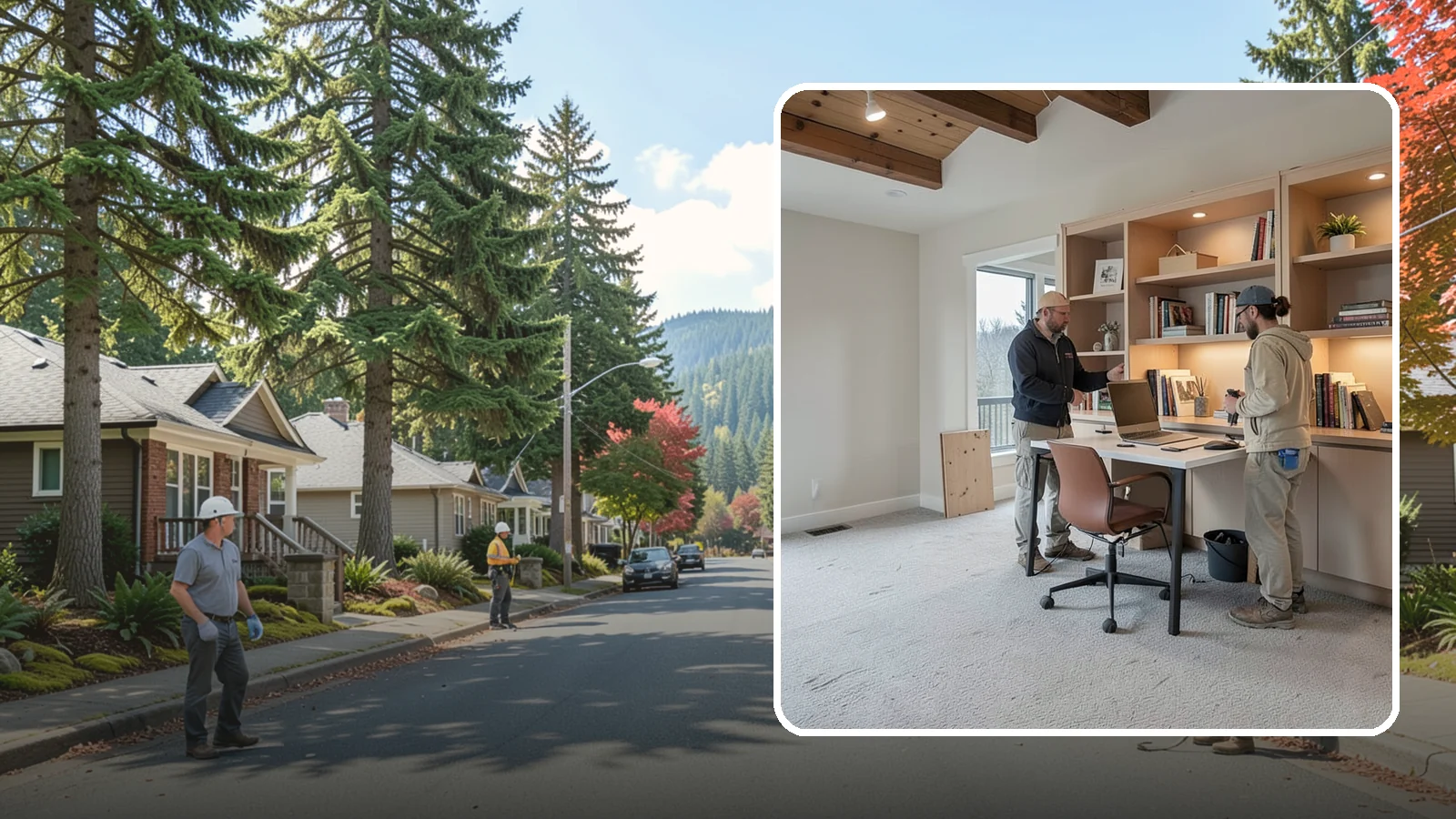 Den Remodeling in Hunts Point, King County, WA - We remodel dens into warm, versatile retreats for reading, working, or unwinding.