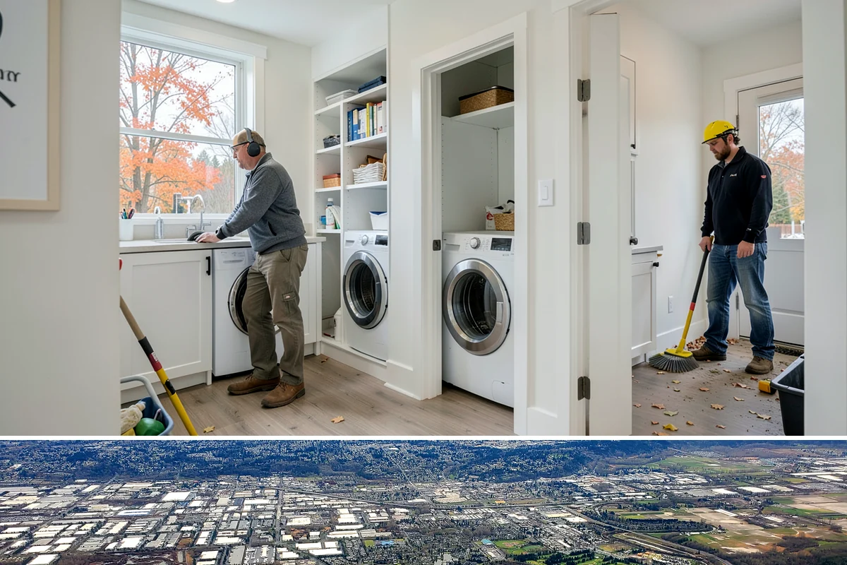 Den Remodeling in Kent, King County, WA - Den remodels are interior projects well suited to the cooler months when a cozy retreat is most welcome.