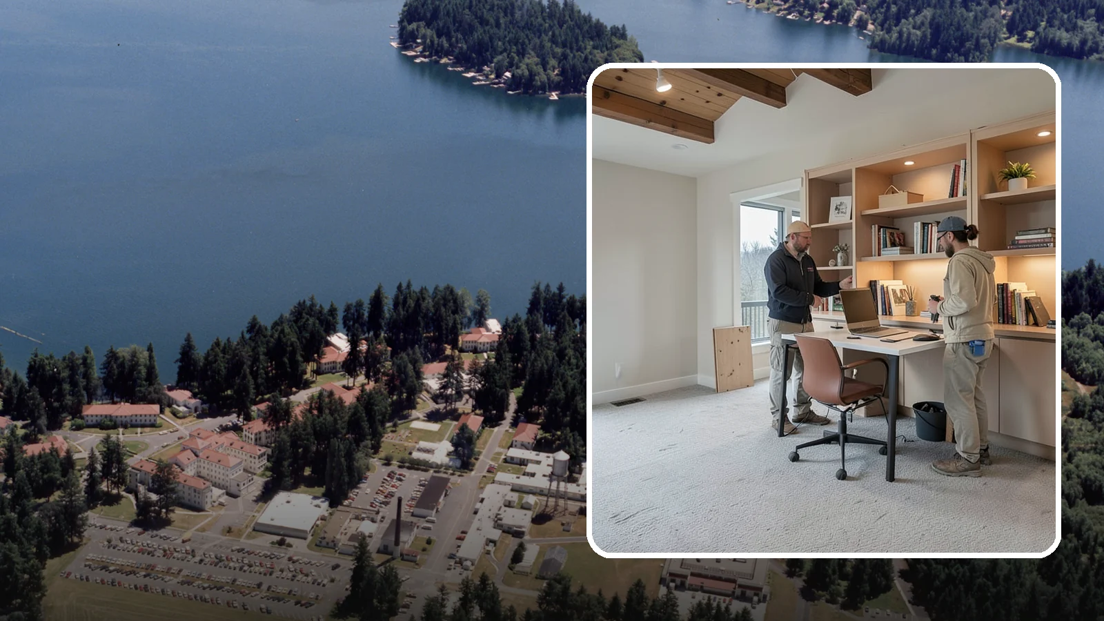 Den Remodeling in Lakewood, Pierce County, WA - We remodel dens into warm, versatile retreats for reading, working, or unwinding.