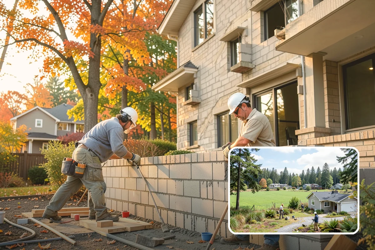 Den Remodeling in Lyman, Skagit County, WA - Built-in shelving and storage for a tailored space