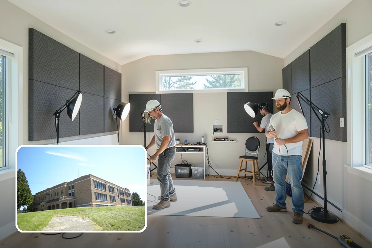 Den Remodeling in Maple Valley, King County, WA - Built-in shelving and storage for a tailored space