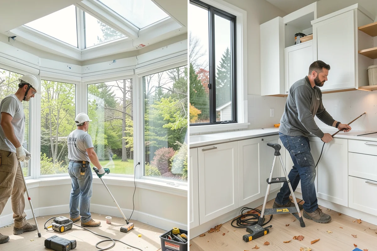 Den Remodeling in Monroe, Snohomish County, WA - We discuss how you want the den to function