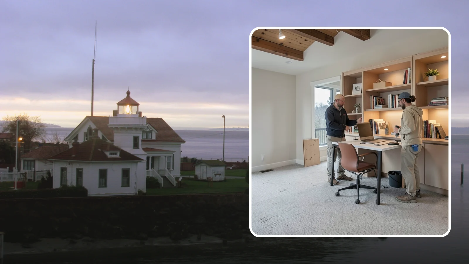Den Remodeling in Mukilteo, Snohomish County, WA - We remodel dens into warm, versatile retreats for reading, working, or unwinding.