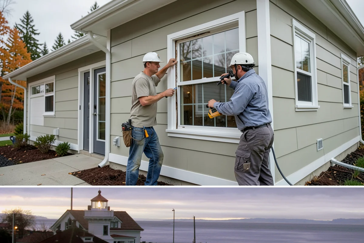 Den Remodeling in Mukilteo, Snohomish County, WA - Den remodels are interior projects well suited to the cooler months when a cozy retreat is most welcome.