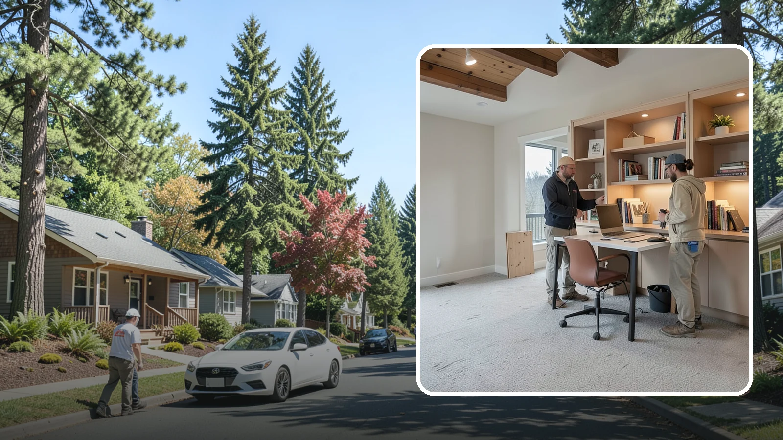 Den Remodeling in Orting, Pierce County, WA - We remodel dens into warm, versatile retreats for reading, working, or unwinding.