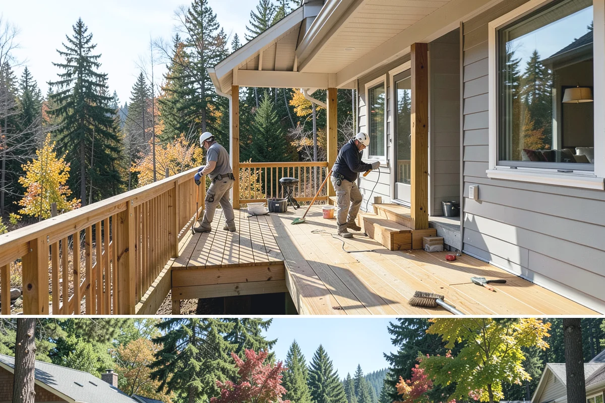 Den Remodeling in Orting, Pierce County, WA - Den remodels are interior projects well suited to the cooler months when a cozy retreat is most welcome.