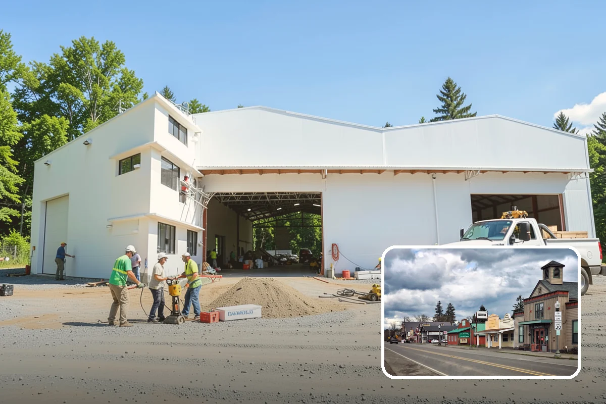Den Remodeling in Roy, Pierce County, WA - Built-in shelving and storage for a tailored space
