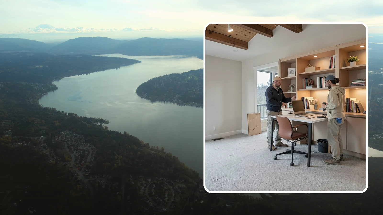 Den Remodeling in Sammamish, King County, WA - We remodel dens into warm, versatile retreats for reading, working, or unwinding.
