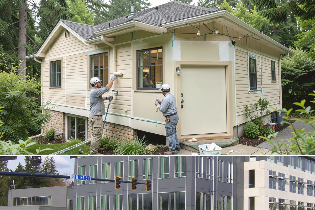 Den Remodeling in Shoreline, King County, WA - Den remodels are interior projects well suited to the cooler months when a cozy retreat is most welcome.