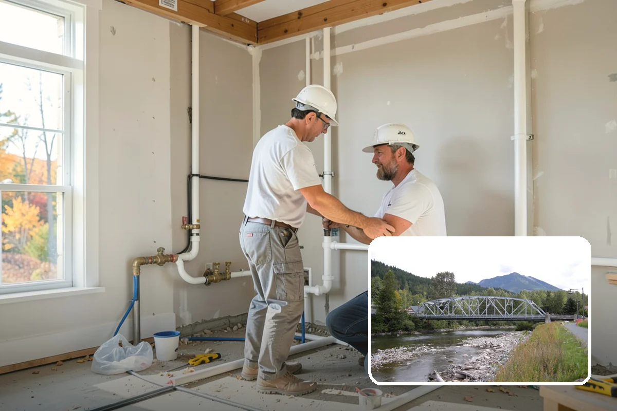 Den Remodeling in Skykomish, King County, WA - Built-in shelving and storage for a tailored space