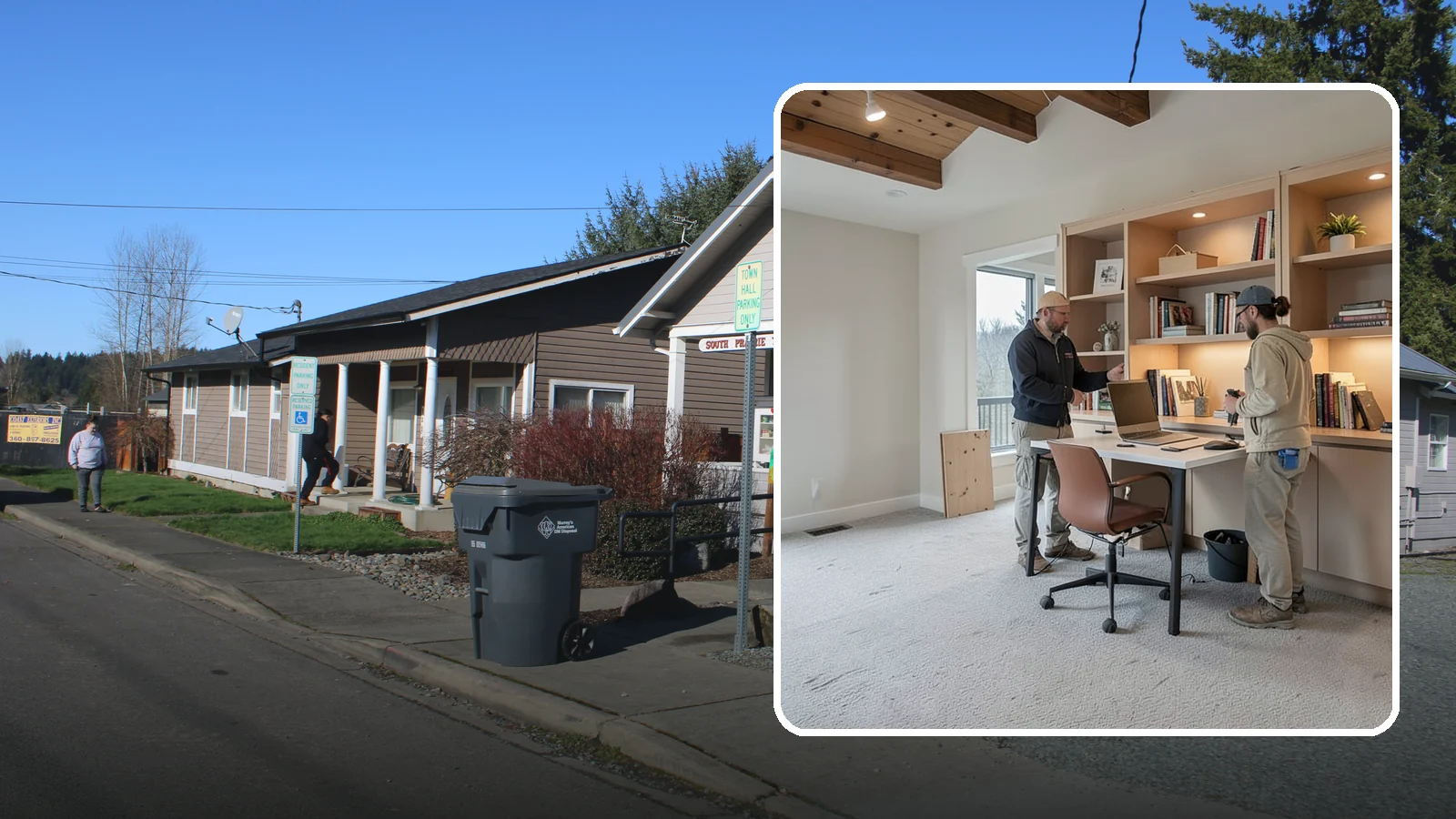 Den Remodeling in South Prairie, Pierce County, WA - We remodel dens into warm, versatile retreats for reading, working, or unwinding.