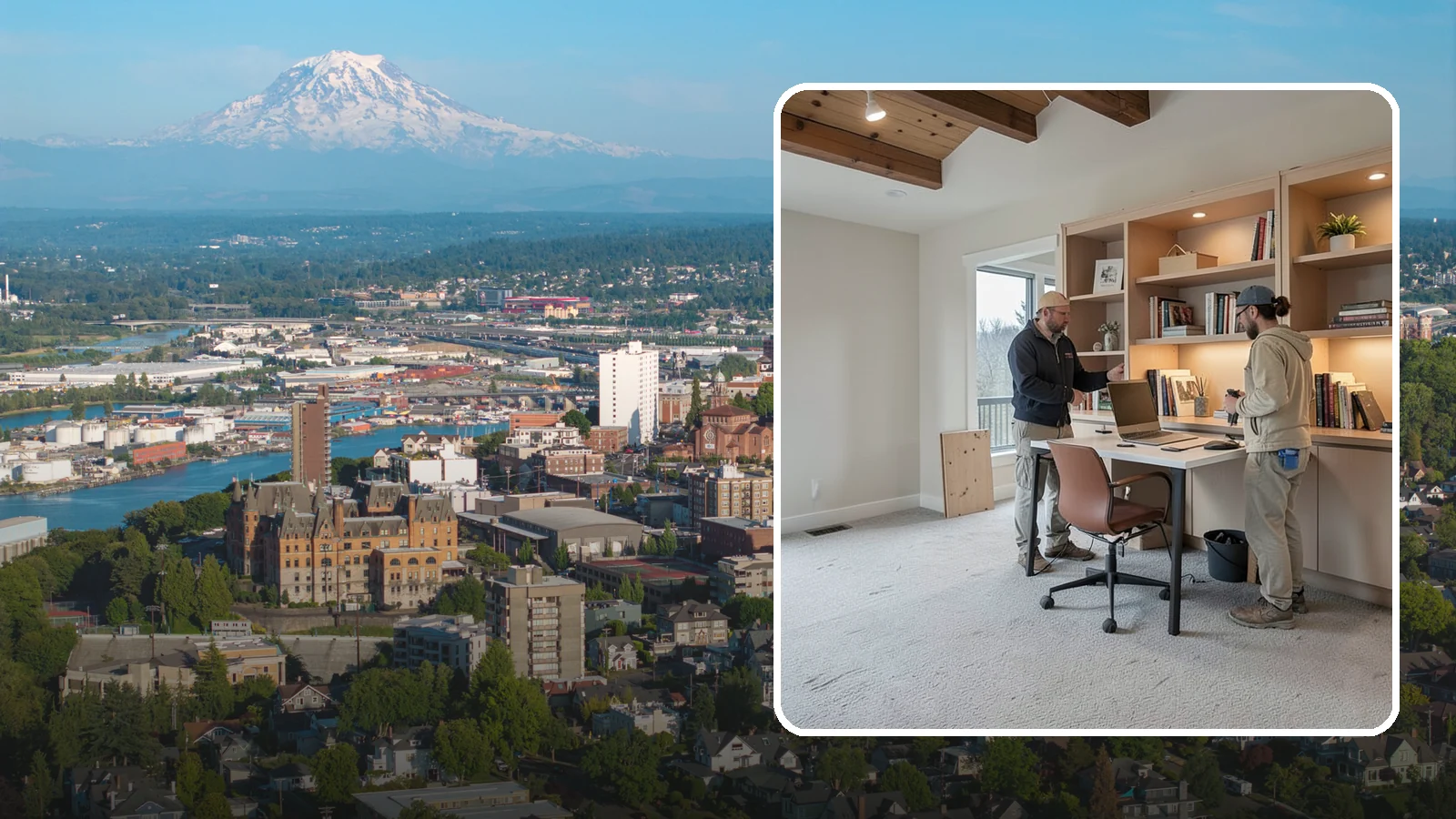 Den Remodeling in Tacoma, Pierce County, WA - We remodel dens into warm, versatile retreats for reading, working, or unwinding.