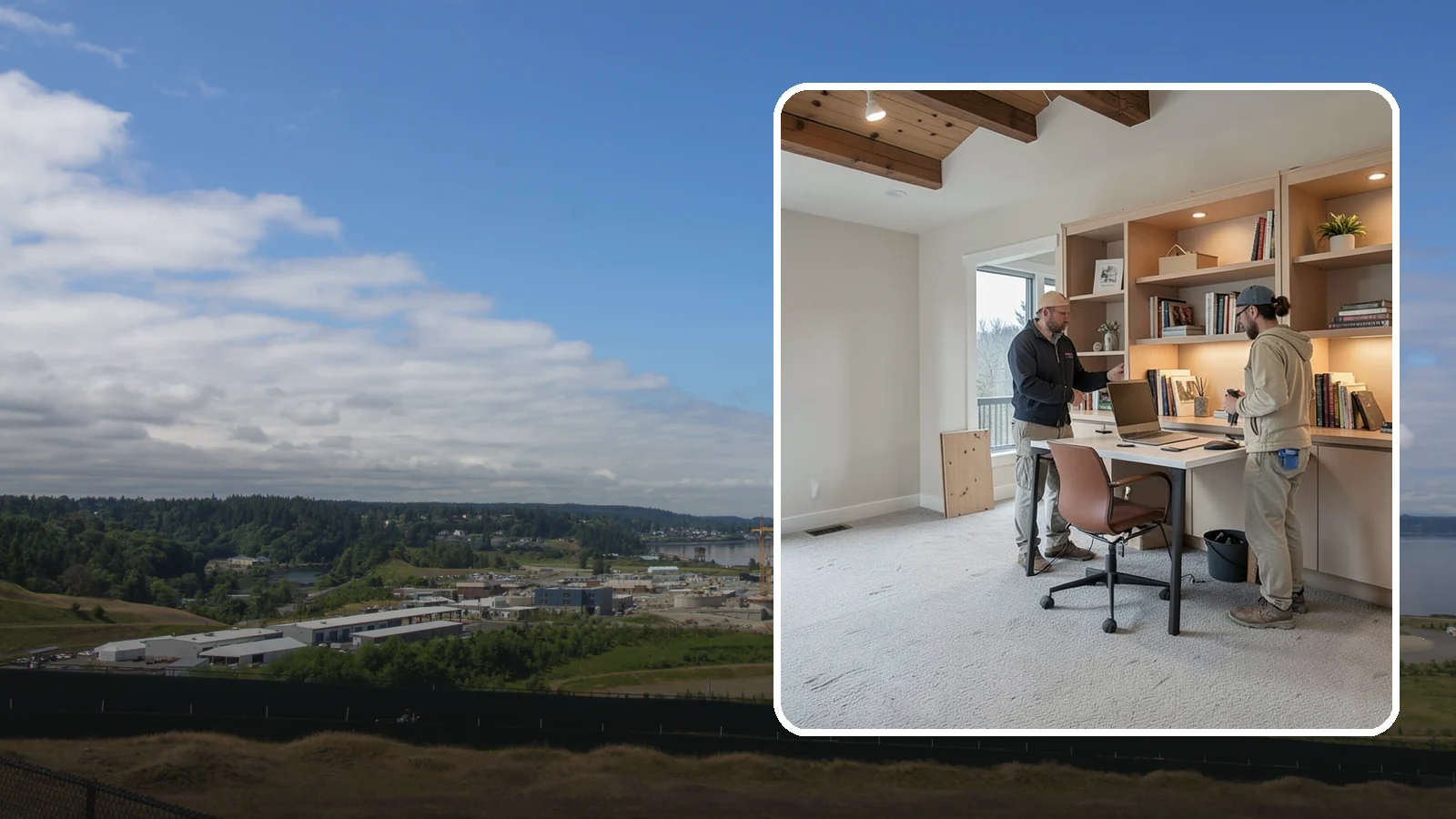 Den Remodeling in University Place, Pierce County, WA - We remodel dens into warm, versatile retreats for reading, working, or unwinding.