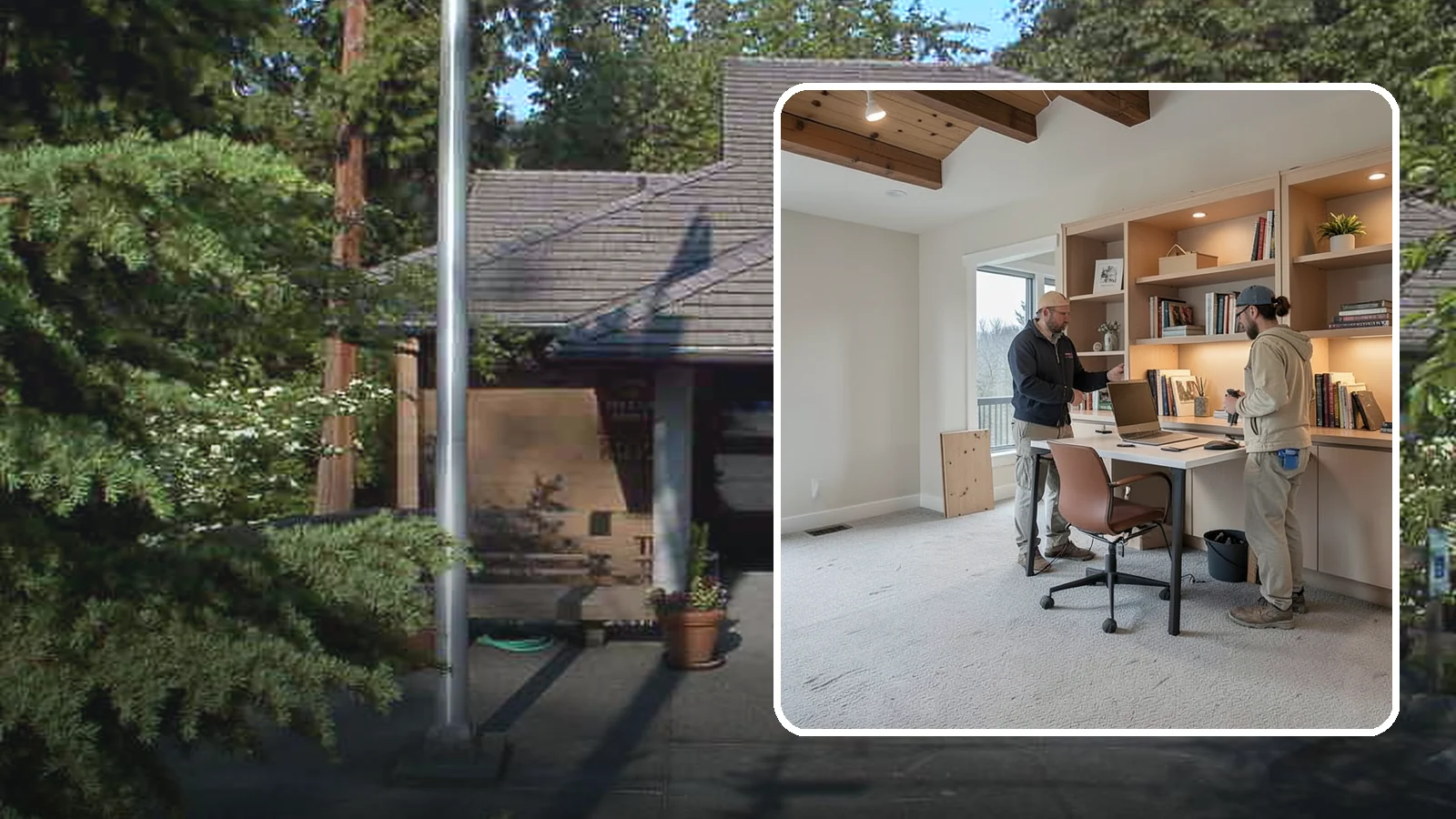 Den Remodeling in Yarrow Point, King County, WA - We remodel dens into warm, versatile retreats for reading, working, or unwinding.