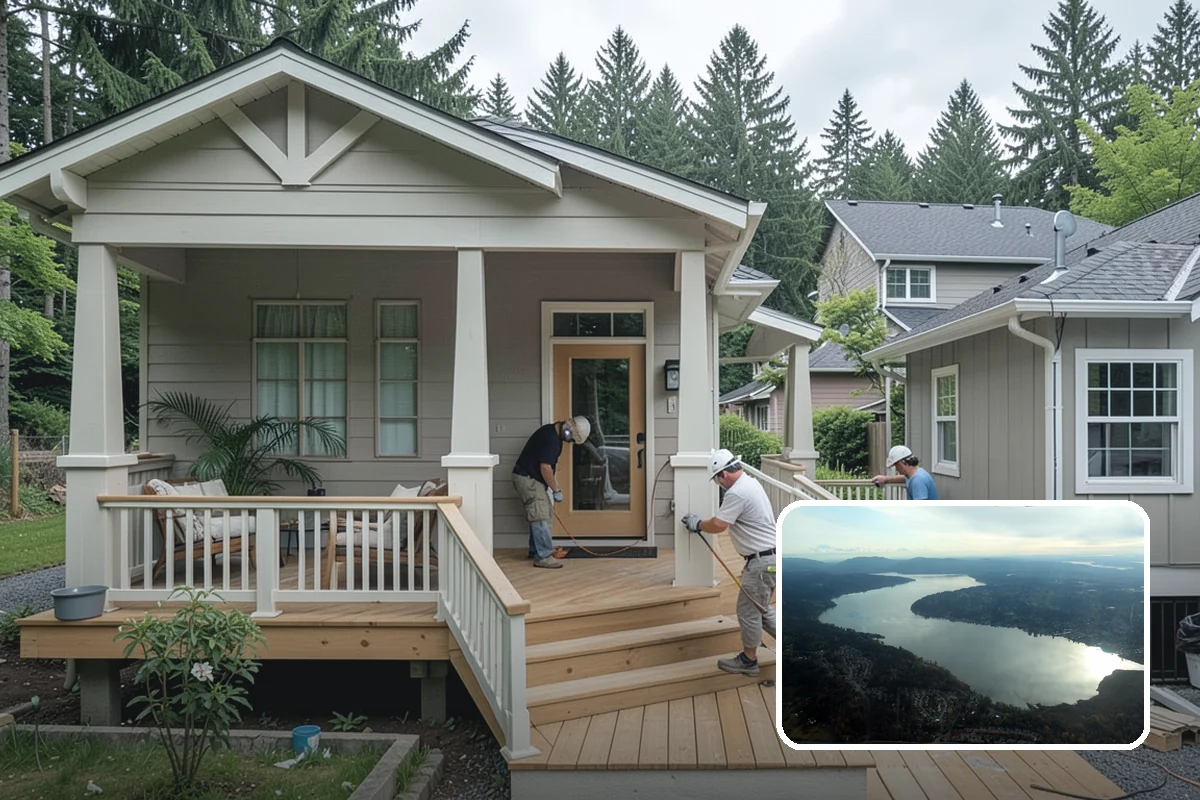 Design-Build Services in Sammamish, King County, WA - Single team responsible for design and construction