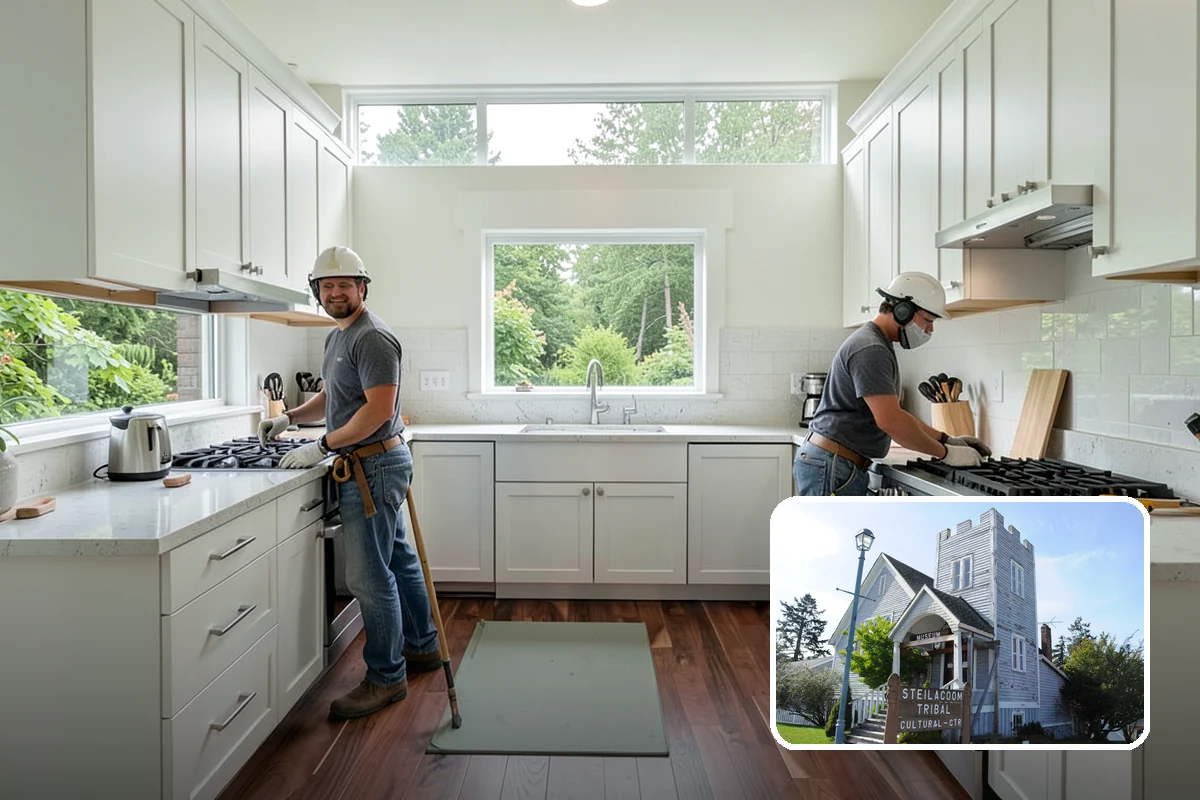 Design-Build Services in Steilacoom, Pierce County, WA - Single team responsible for design and construction
