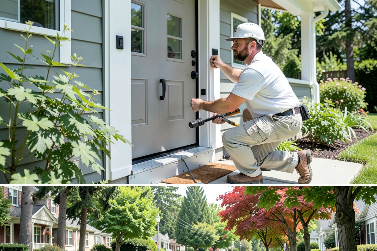 Detached ADU Construction in Beaux Arts Village, King County, WA - Because a detached unit requires new foundation and exterior work, scheduling the shell during late spring through early fall...