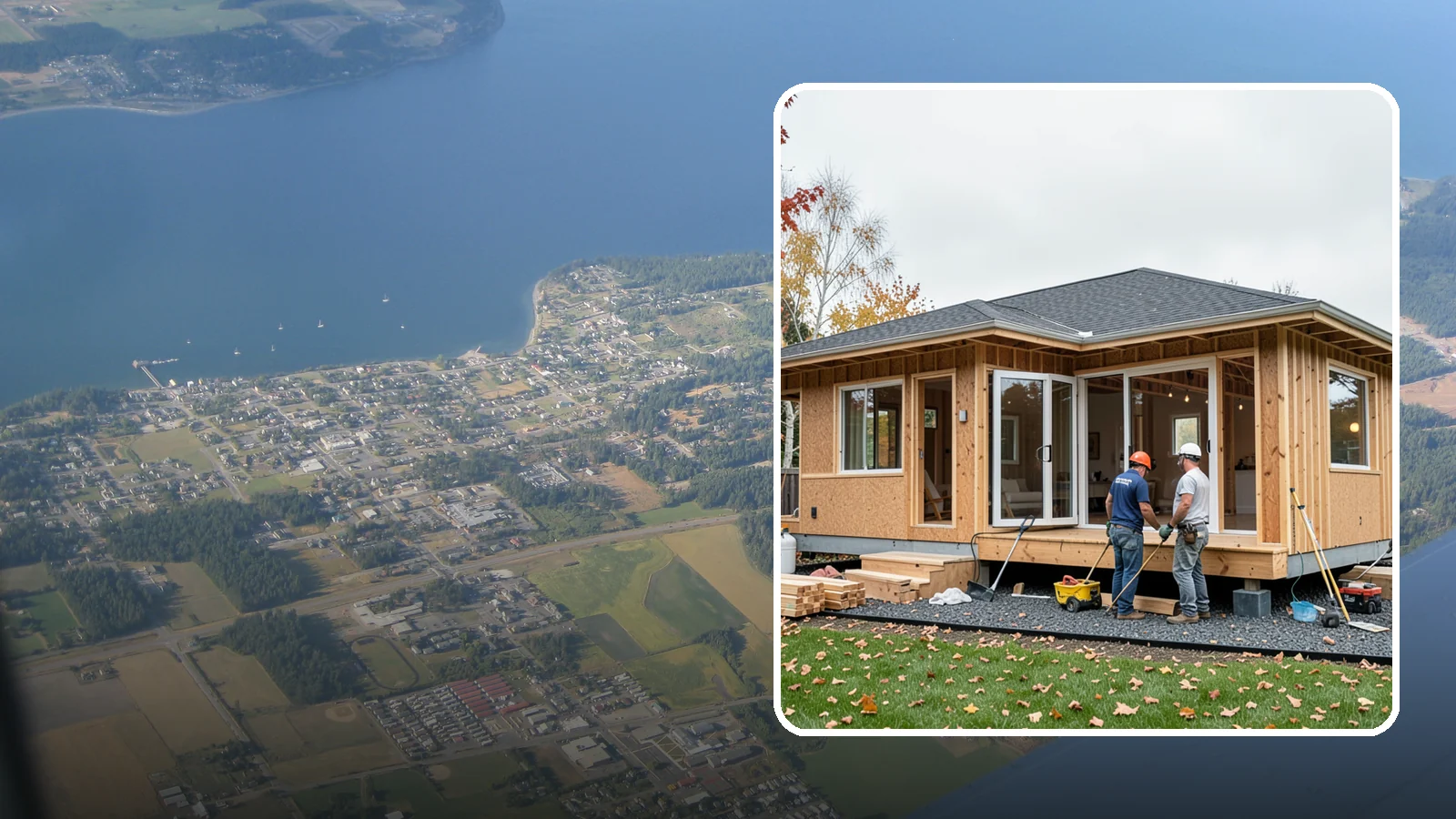 Detached ADU Construction in Coupeville, Island County, WA - Detached ADU construction that delivers a private, standalone dwelling in your Western Washington backyard.