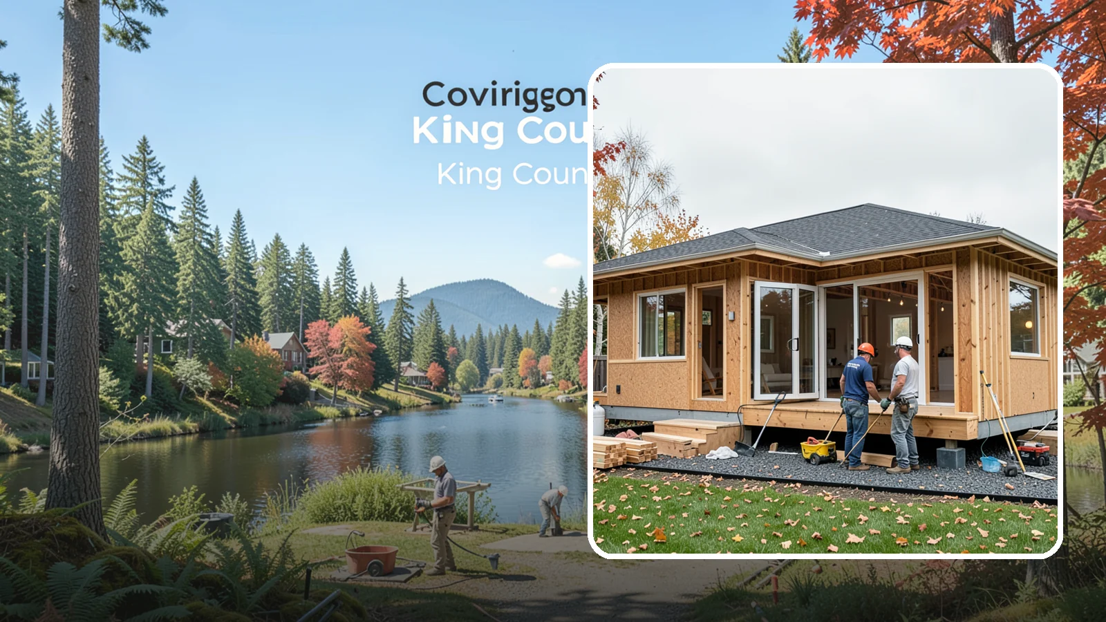 Detached ADU Construction in Covington, King County, WA - Detached ADU construction that delivers a private, standalone dwelling in your Western Washington backyard.