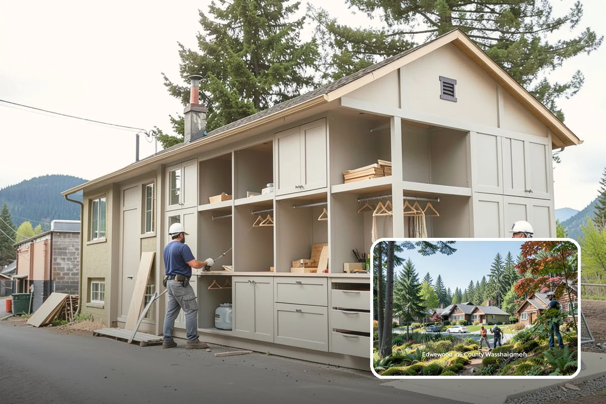 Detached ADU Construction in Edgewood, Pierce County, WA - Complete privacy in a standalone structure