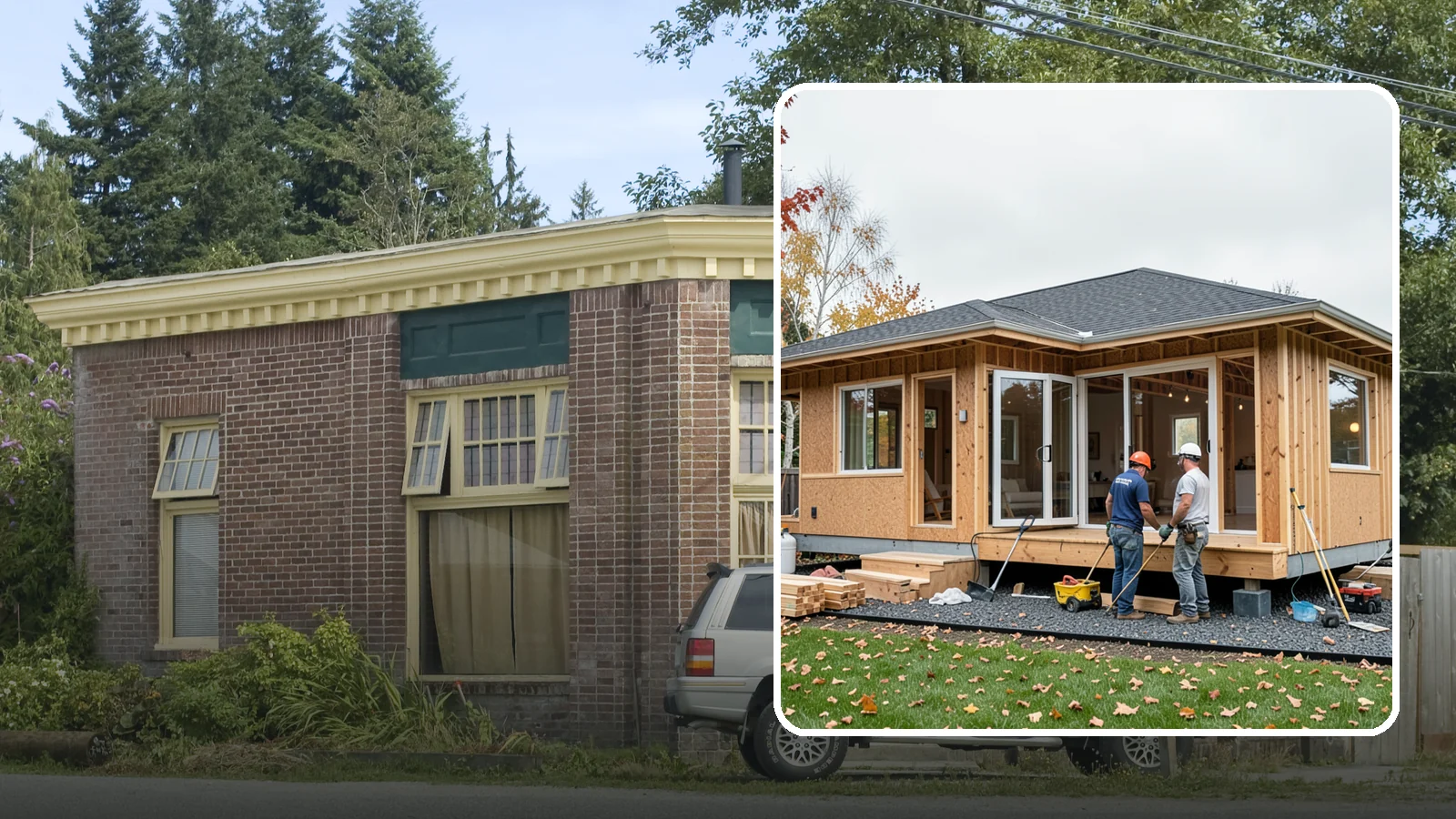 Detached ADU Construction in Hamilton, Skagit County, WA - Detached ADU construction that delivers a private, standalone dwelling in your Western Washington backyard.