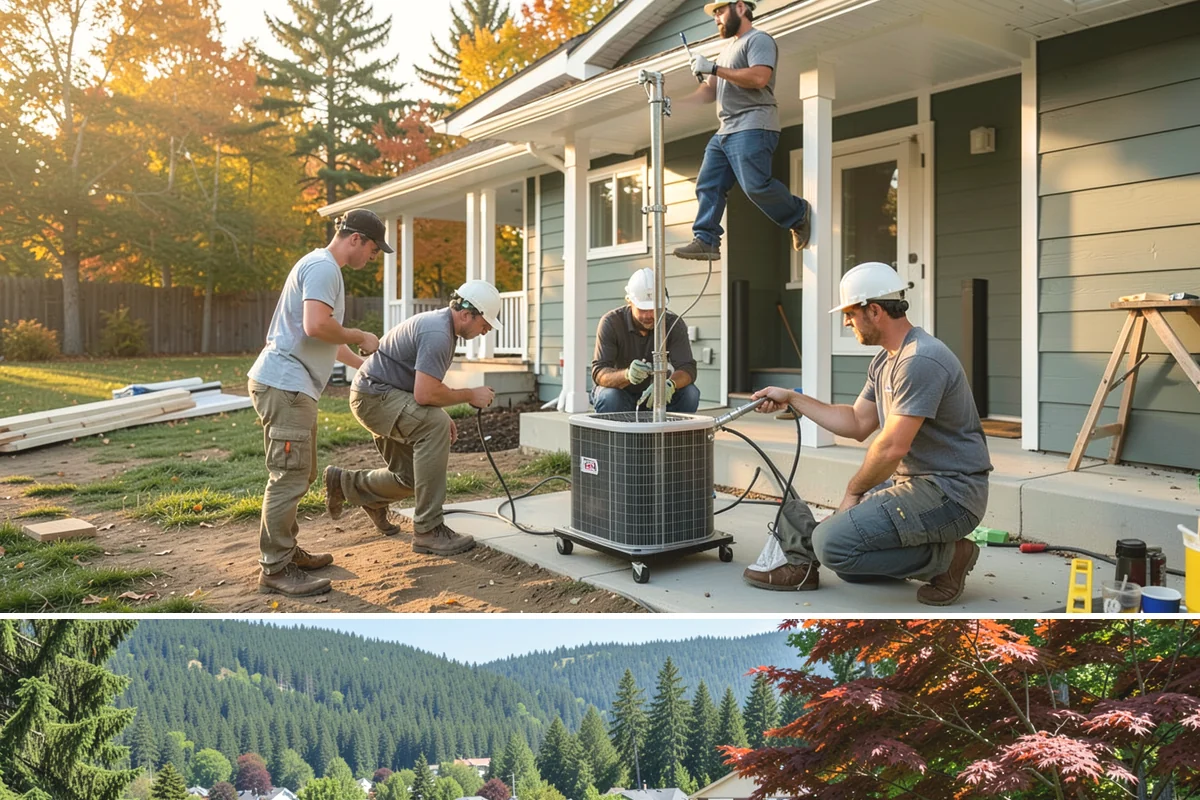 Detached ADU Construction in Index, Snohomish County, WA - Because a detached unit requires new foundation and exterior work, scheduling the shell during late spring through early fall...
