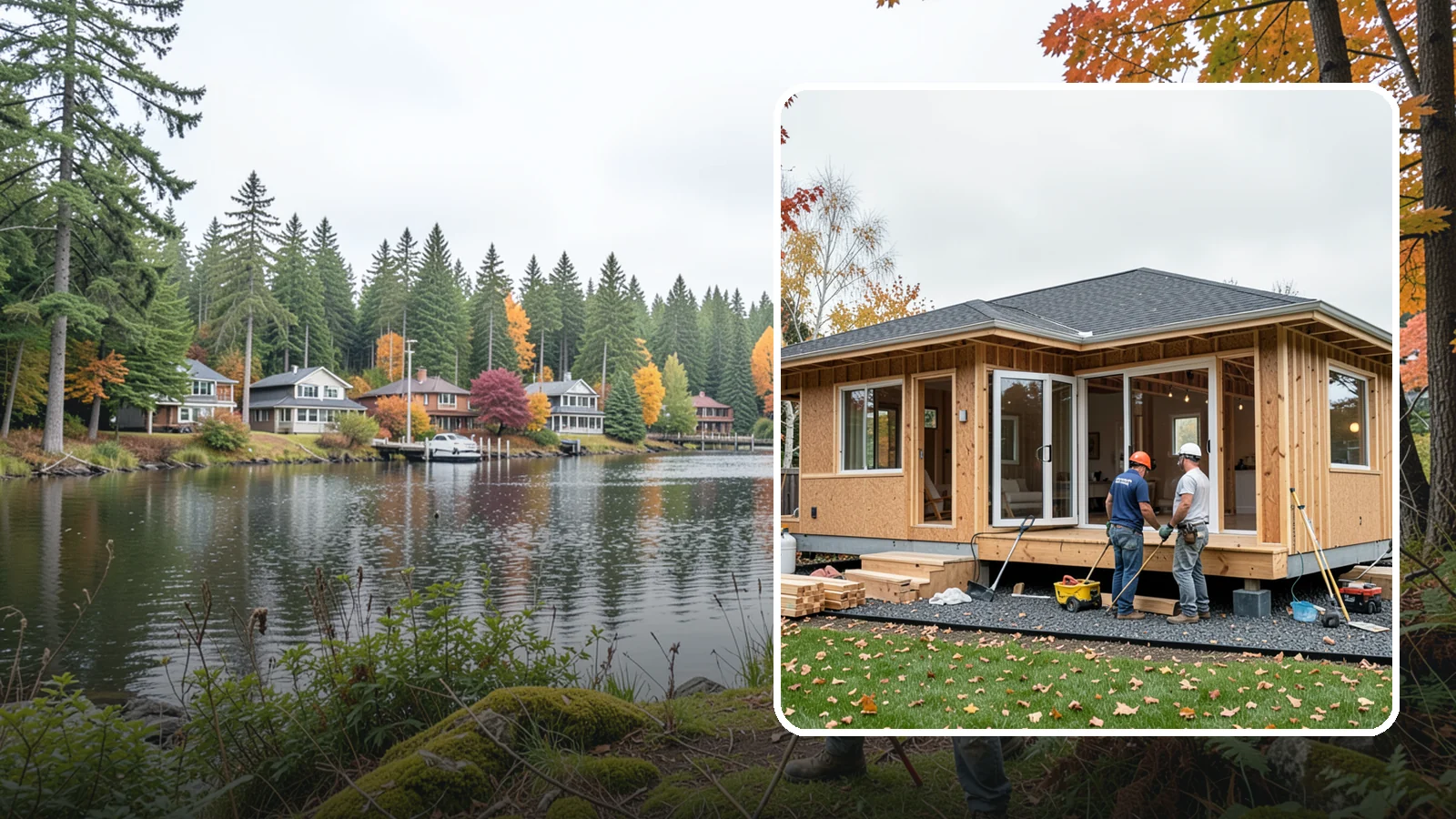 Detached ADU Construction in La Conner, Skagit County, WA - Detached ADU construction that delivers a private, standalone dwelling in your Western Washington backyard.