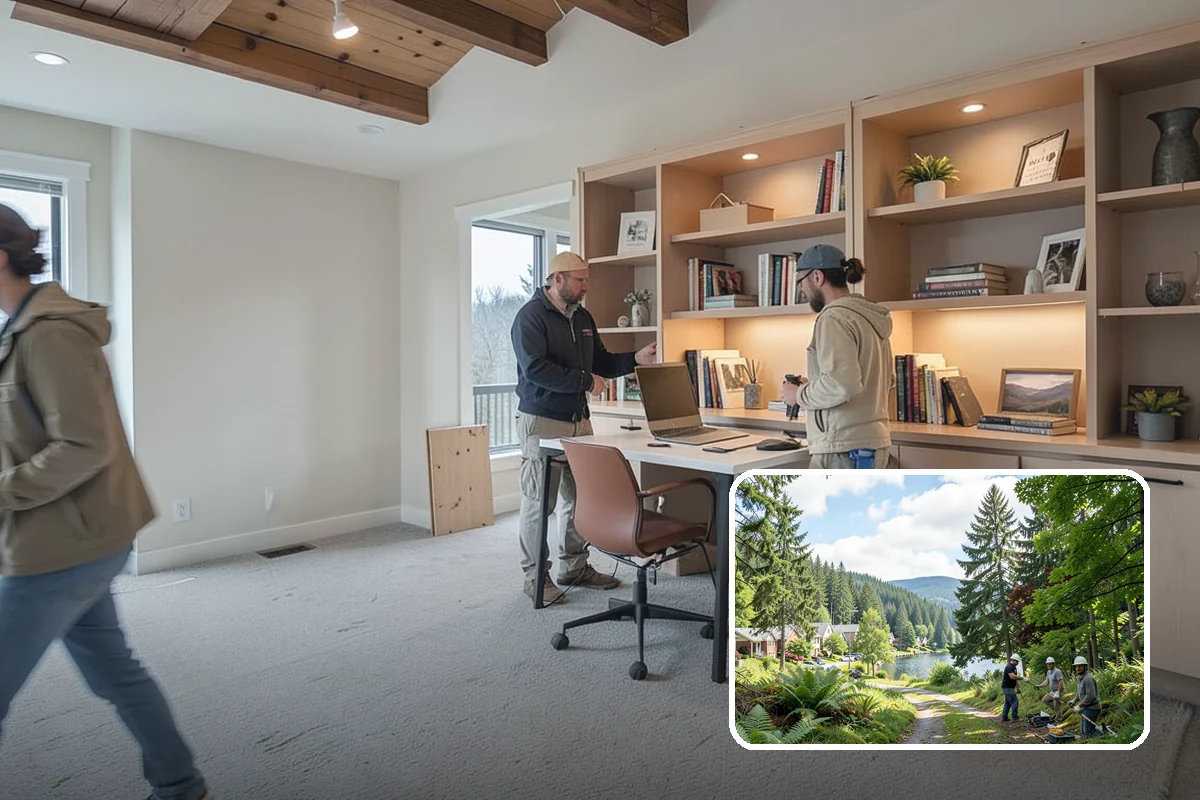 Detached ADU Construction in Lake Forest Park, King County, WA - Complete privacy in a standalone structure