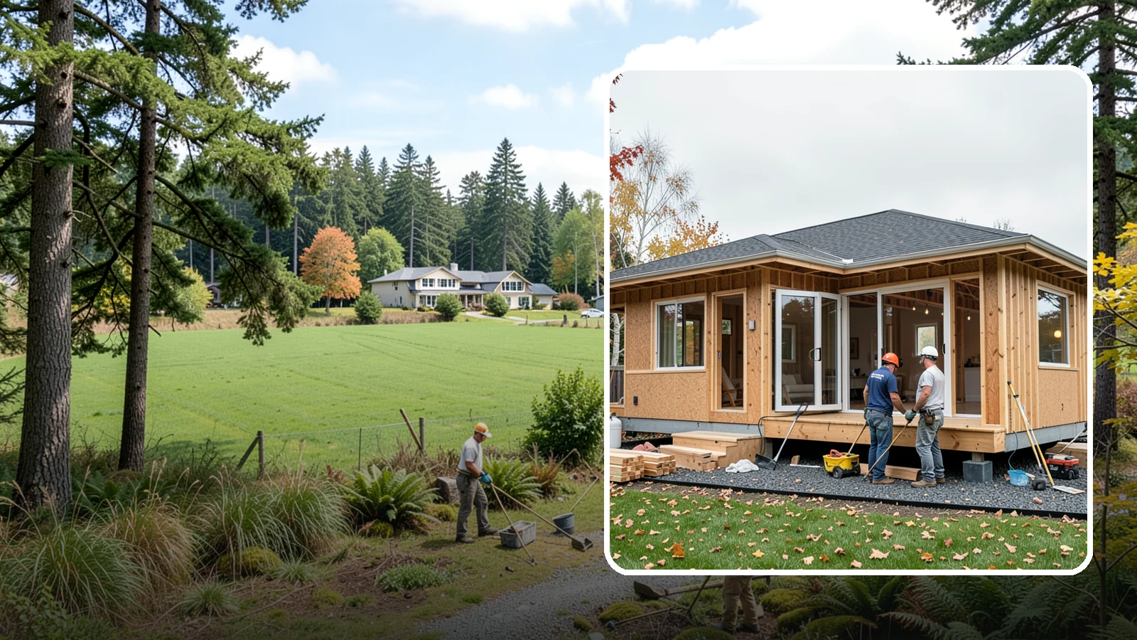 Detached ADU Construction in Lyman, Skagit County, WA - Detached ADU construction that delivers a private, standalone dwelling in your Western Washington backyard.