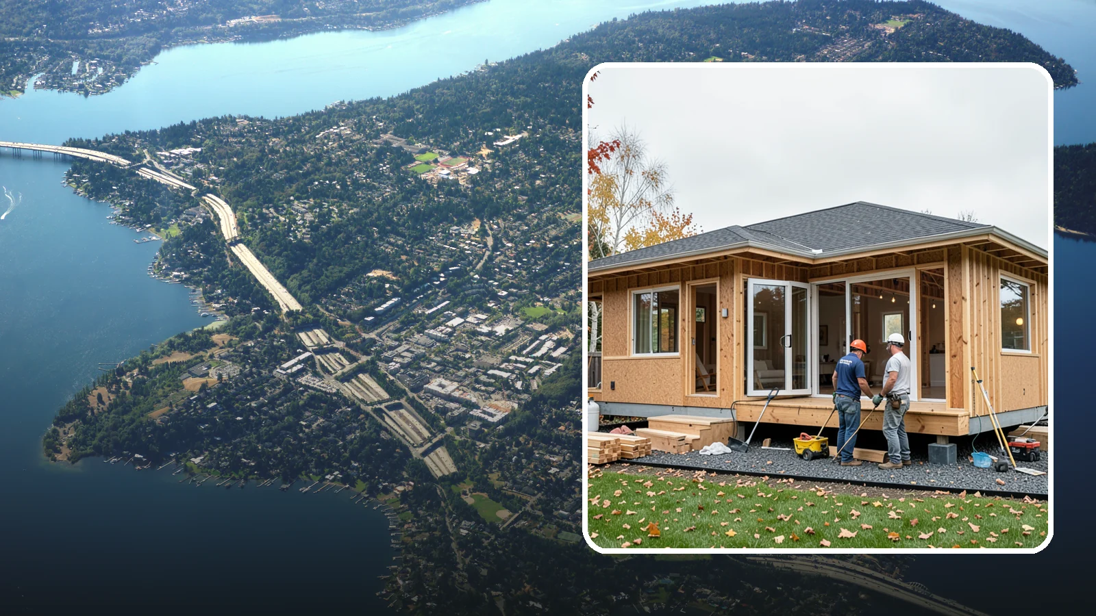 Detached ADU Construction in Mercer Island, King County, WA - Detached ADU construction that delivers a private, standalone dwelling in your Western Washington backyard.