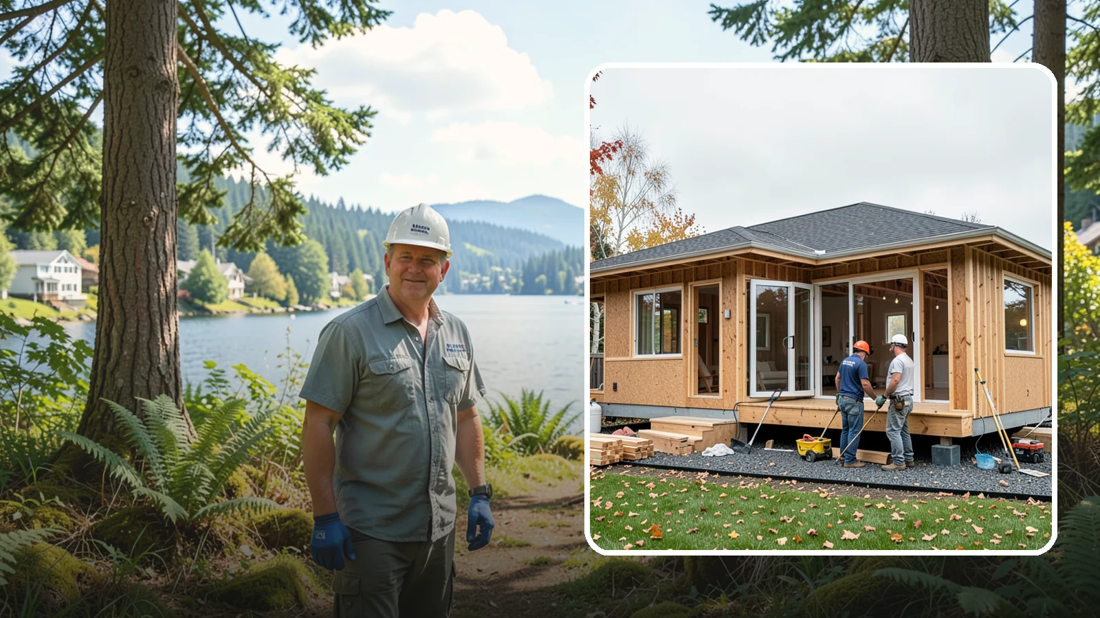 Detached ADU Construction in Milton, King County, WA - Detached ADU construction that delivers a private, standalone dwelling in your Western Washington backyard.
