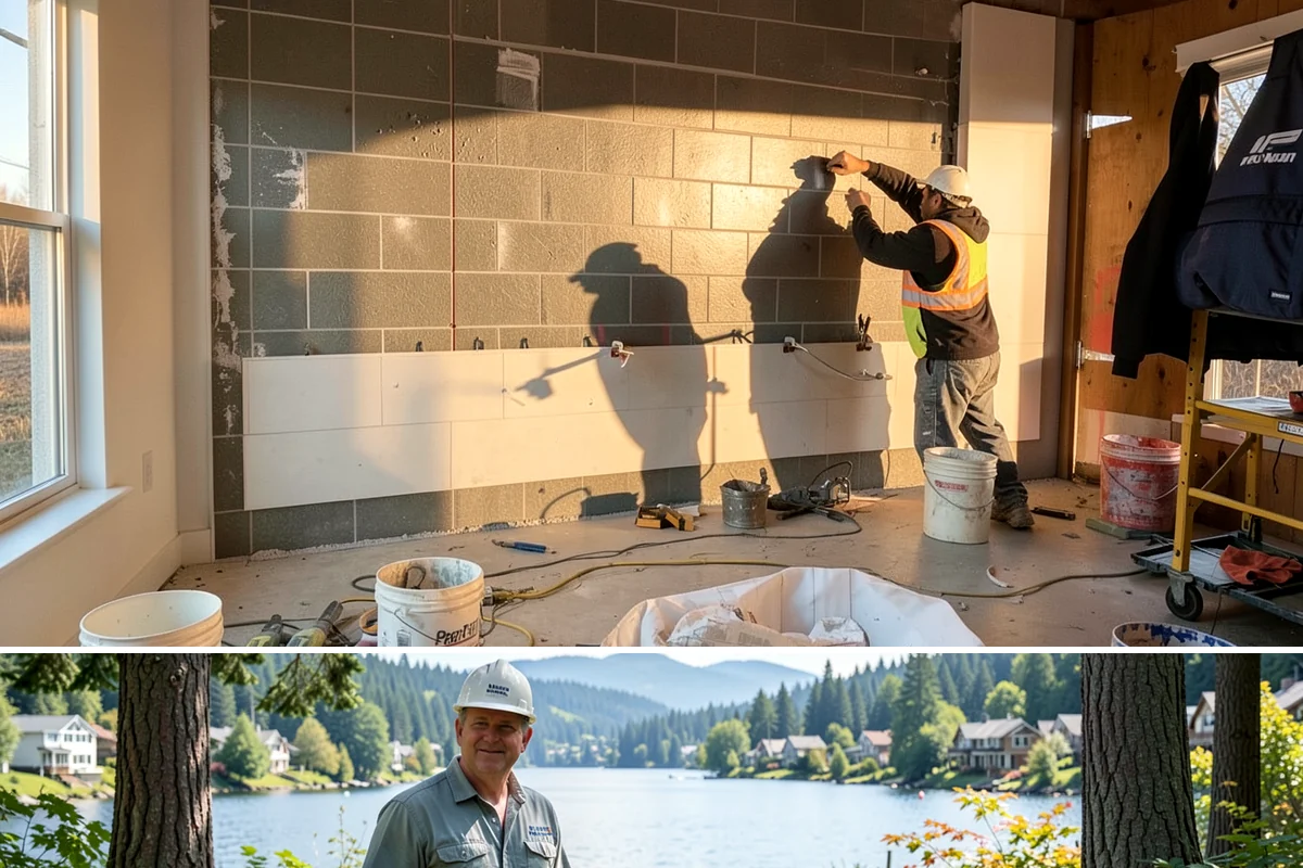 Detached ADU Construction in Milton, King County, WA - Because a detached unit requires new foundation and exterior work, scheduling the shell during late spring through early fall...