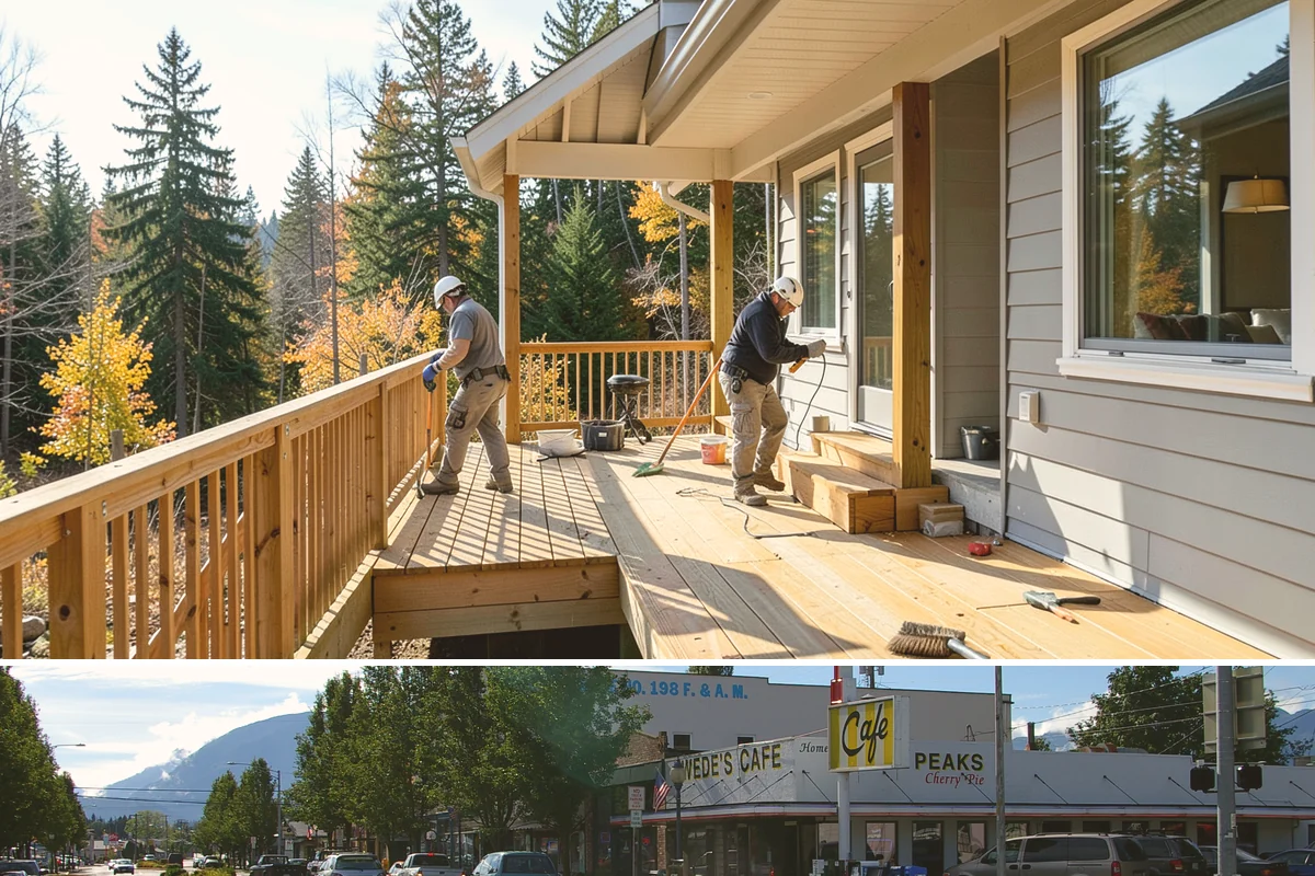 Detached ADU Construction in North Bend, King County, WA - Because a detached unit requires new foundation and exterior work, scheduling the shell during late spring through early fall...