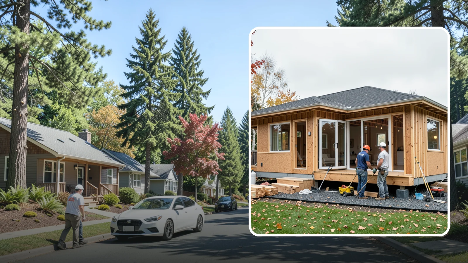 Detached ADU Construction in Orting, Pierce County, WA - Detached ADU construction that delivers a private, standalone dwelling in your Western Washington backyard.
