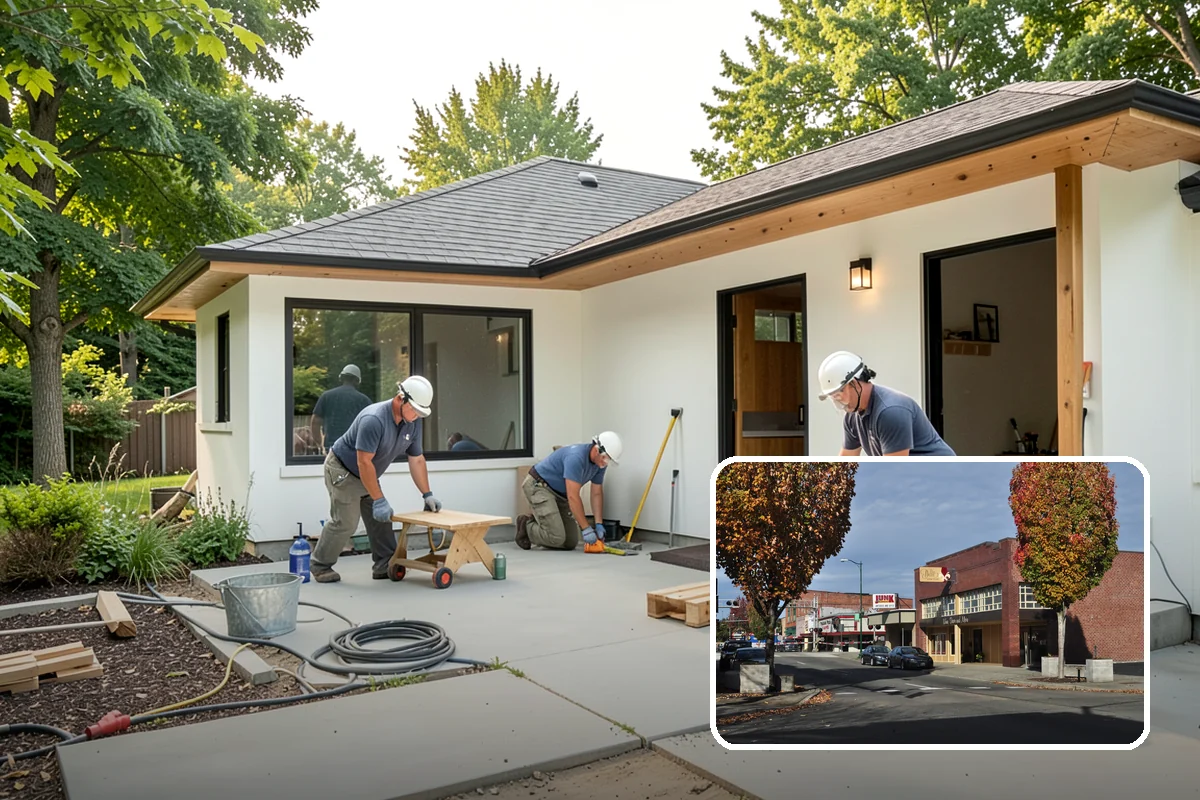 Detached ADU Construction in Puyallup, Pierce County, WA - Complete privacy in a standalone structure